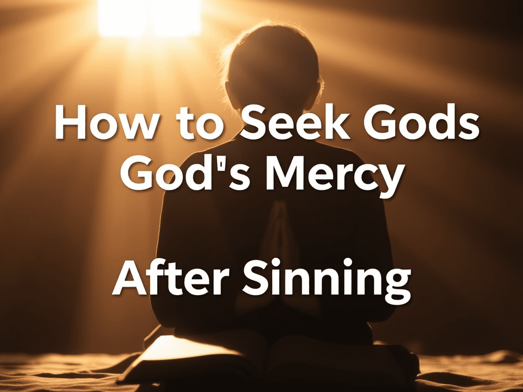 How to return to God after sinning