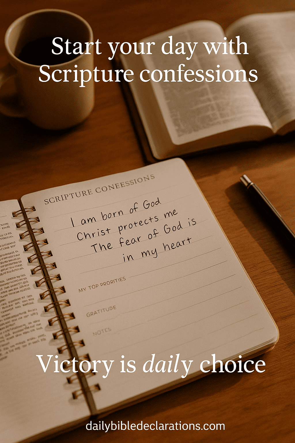 Bible Declarations to Overcome Sin