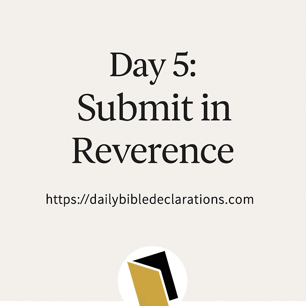 Biblical Declarations for Selflessness