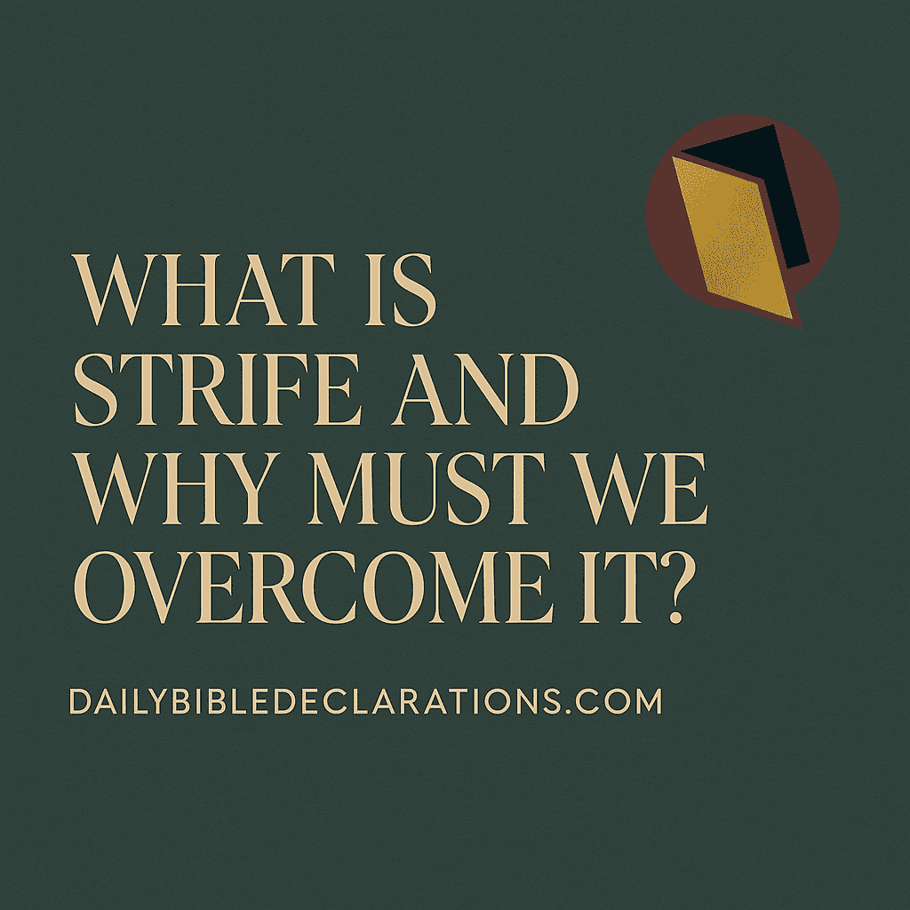 Overcome Strife