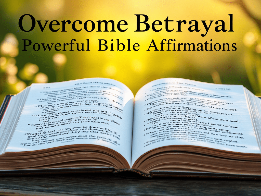 overcome betrayal