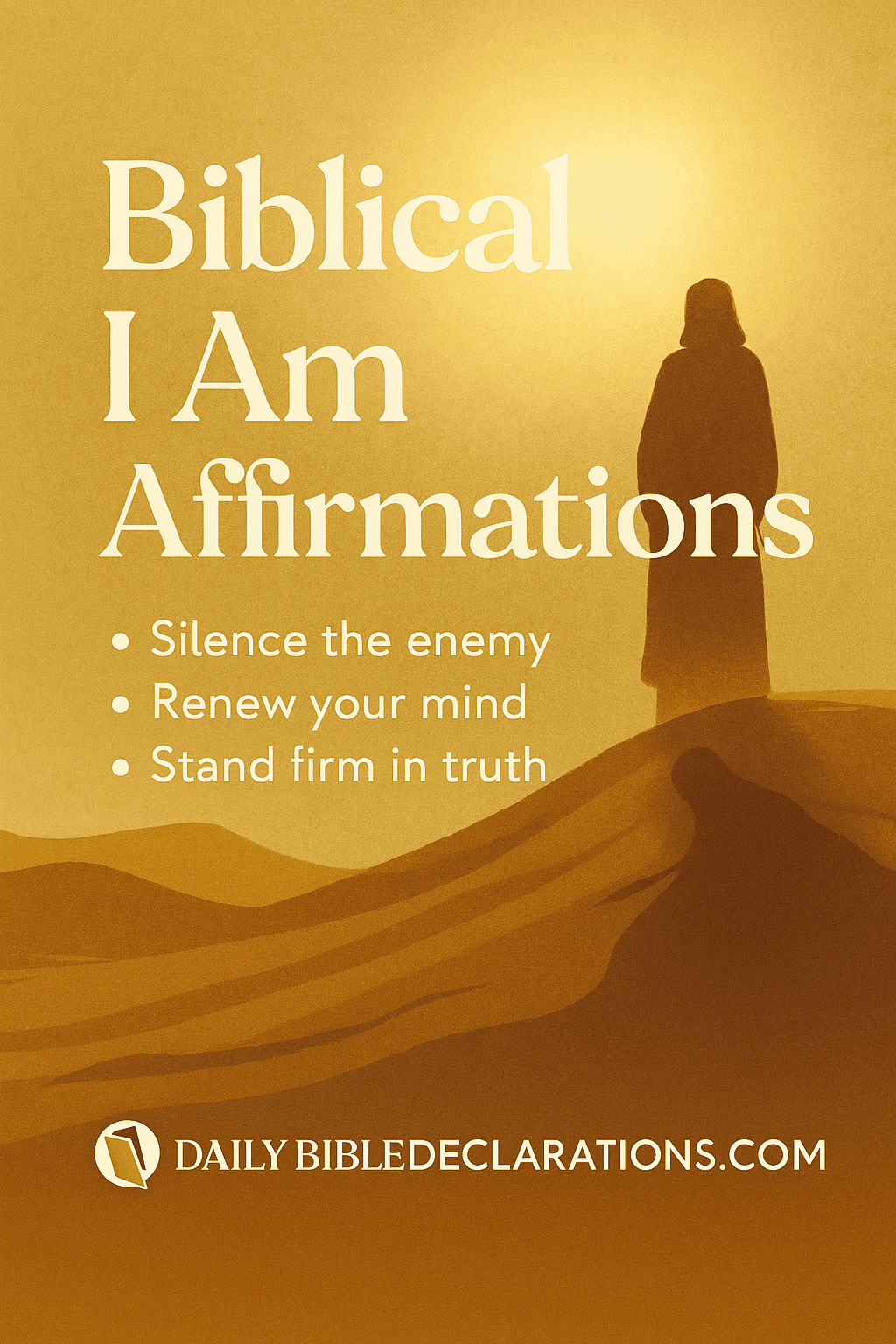 Biblical I am affirmations