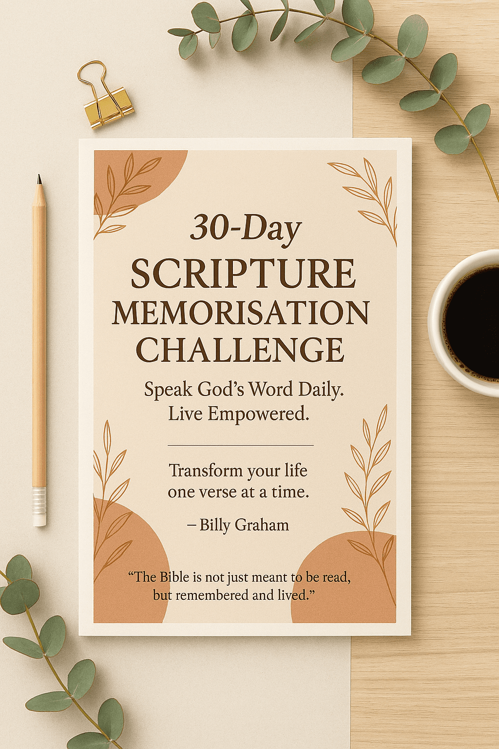 Scripture Memory Plan
