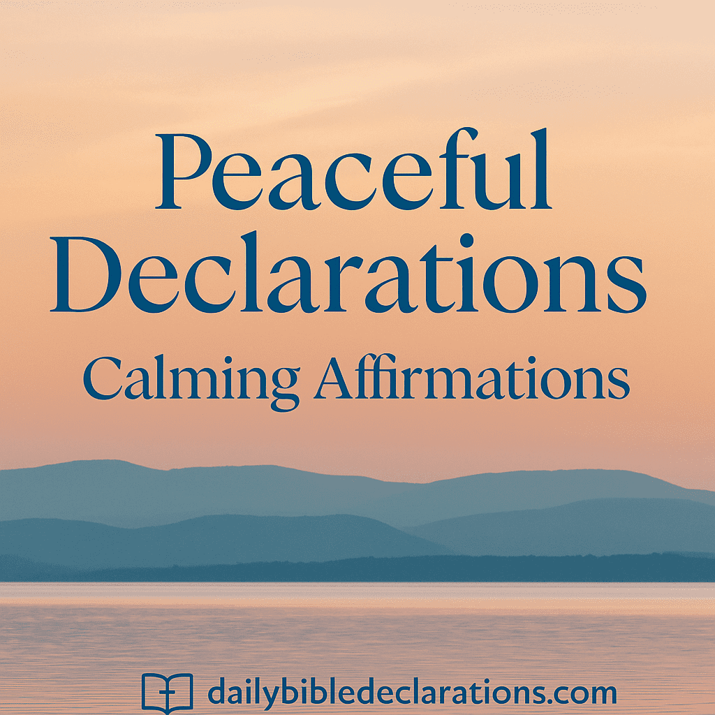 Peaceful Declarations