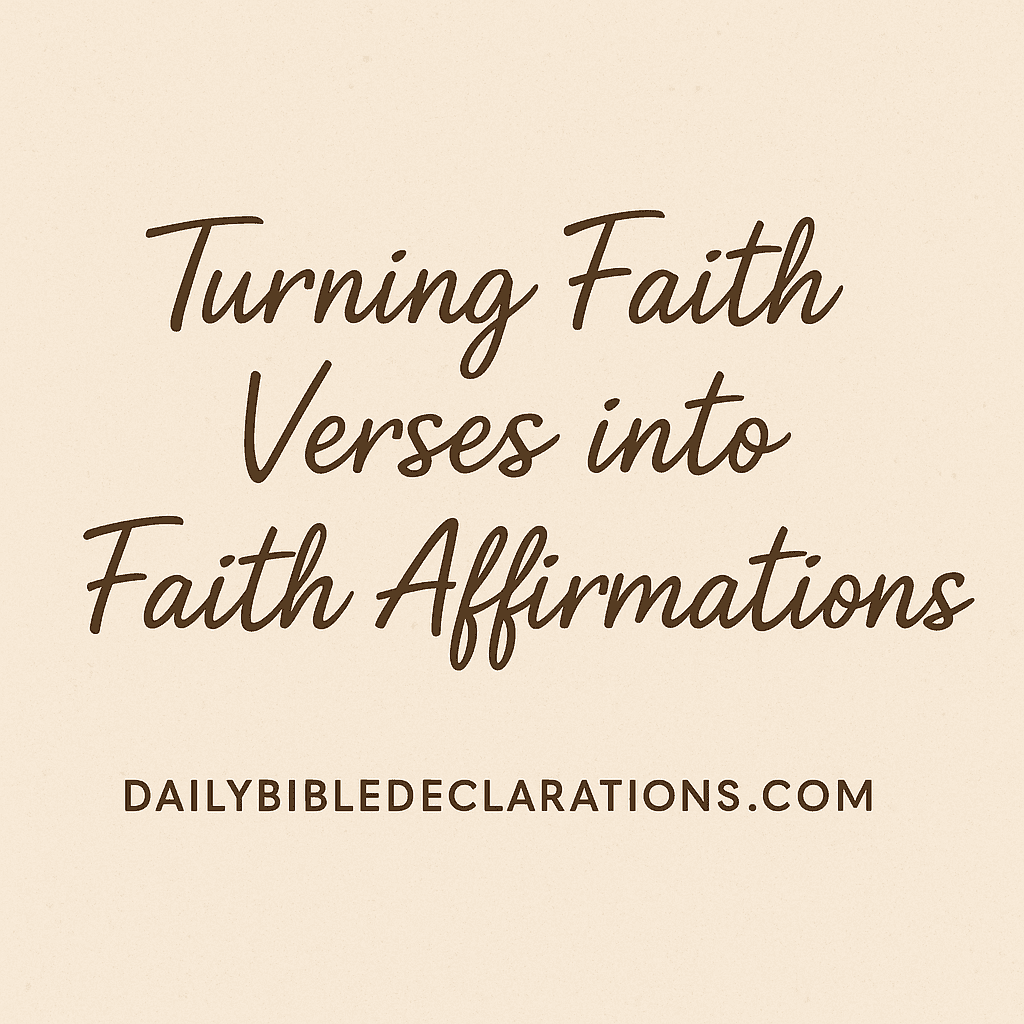 Christian faith statements