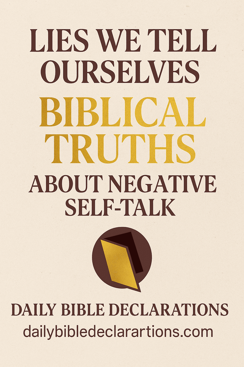 overcome negative self-talk