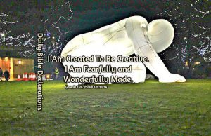 You are Created to be Creative. Genesis 1:26