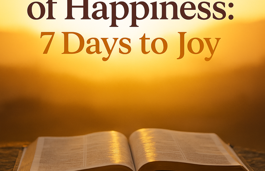 biblical declarations of happiness
