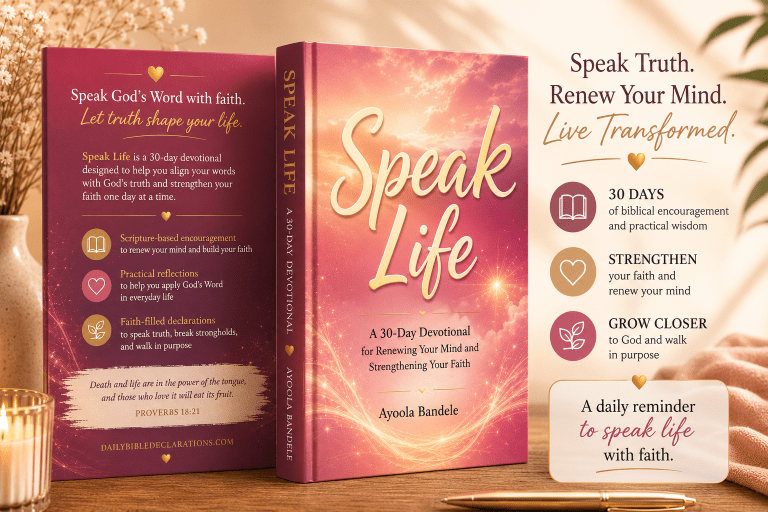 speak life devotional guide