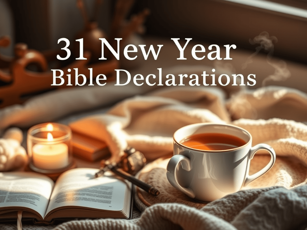New Year Bible declarations and prayers