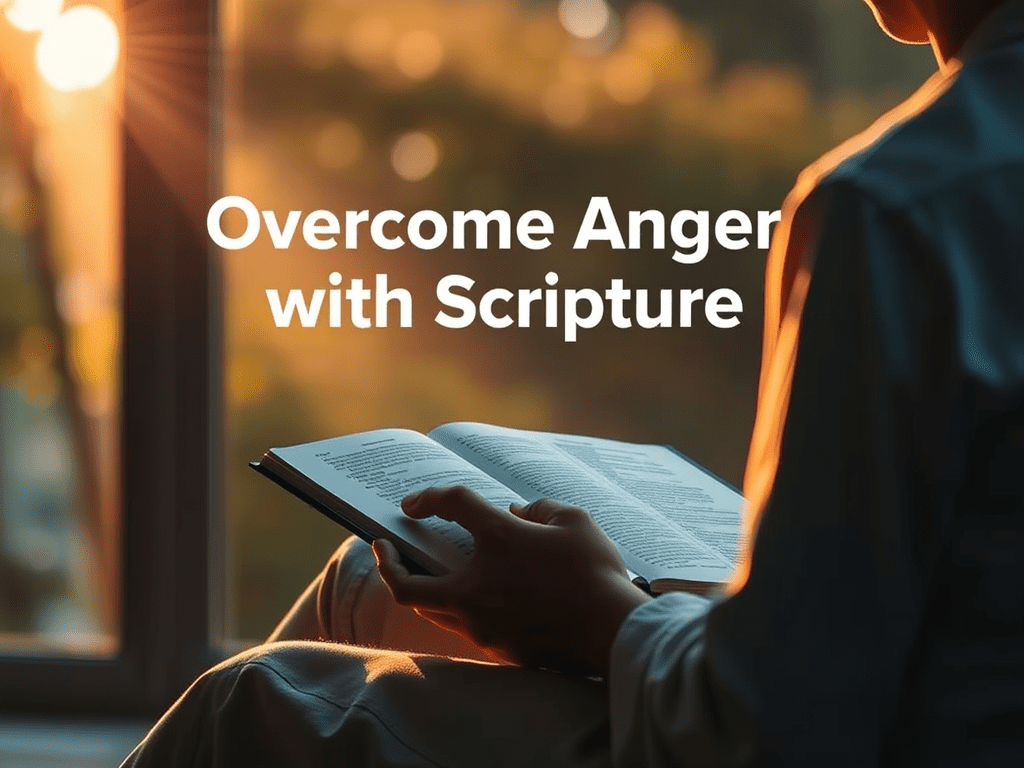 Overcome anger with God’s Word