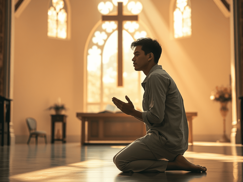 Confessing sins
