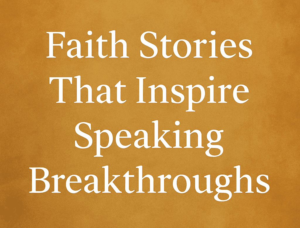 decrees for breakthroughs