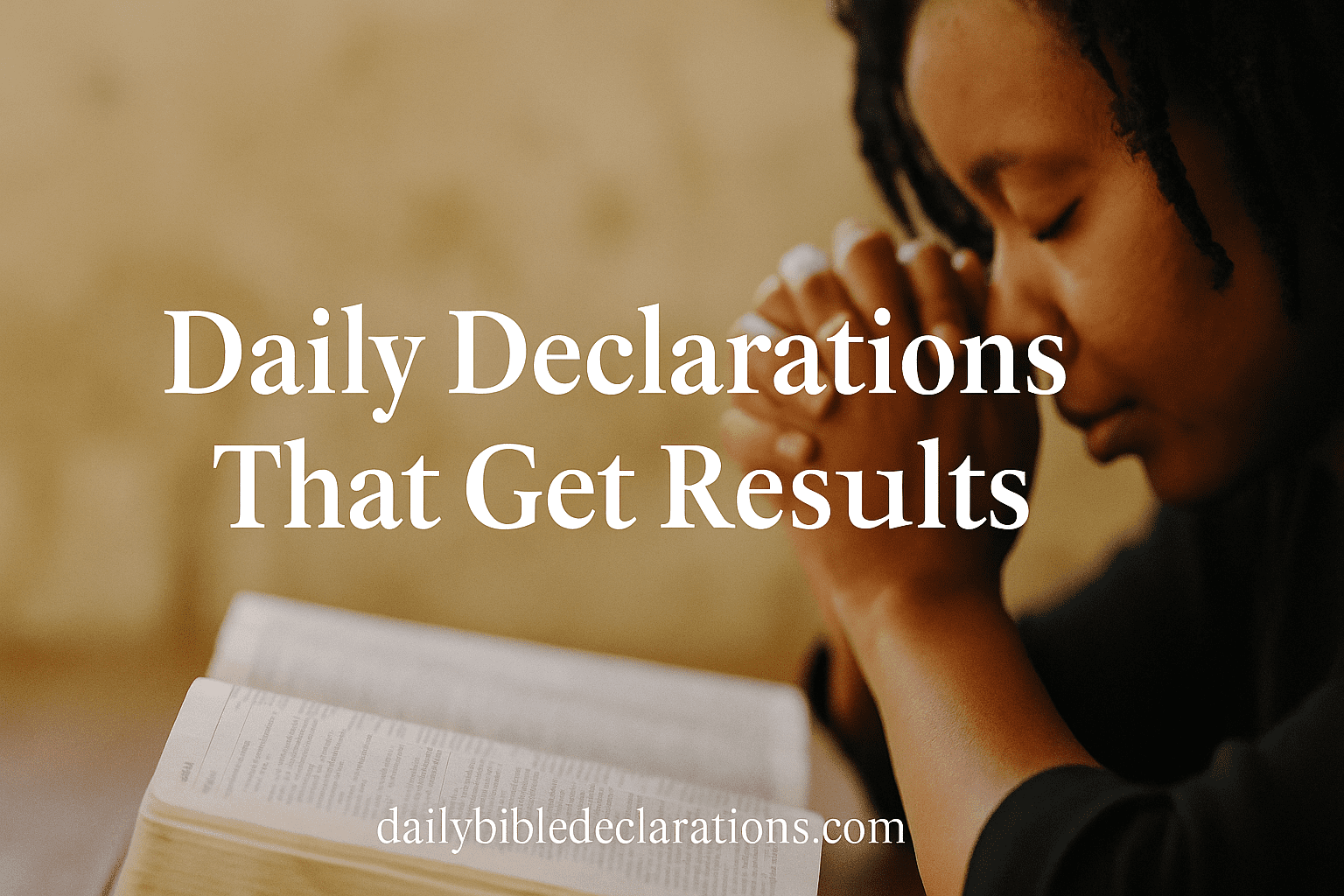 Daily declarations