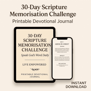 Scripture Memory Plan