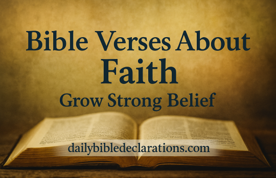 Bible Verses About Faith