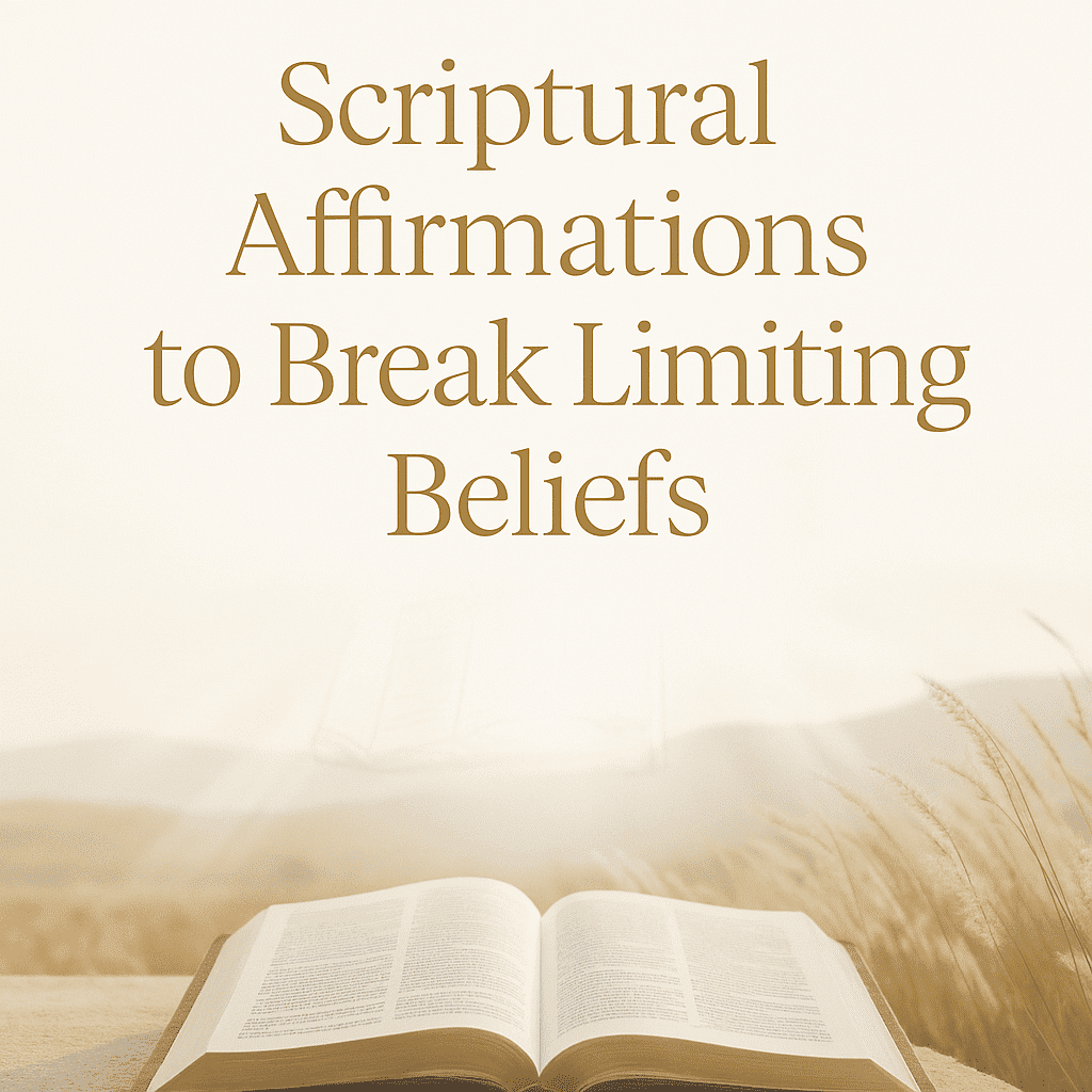 Scriptural Affirmations to Break Limiting Beliefs