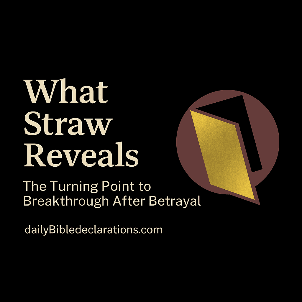 breakthrough after betrayal