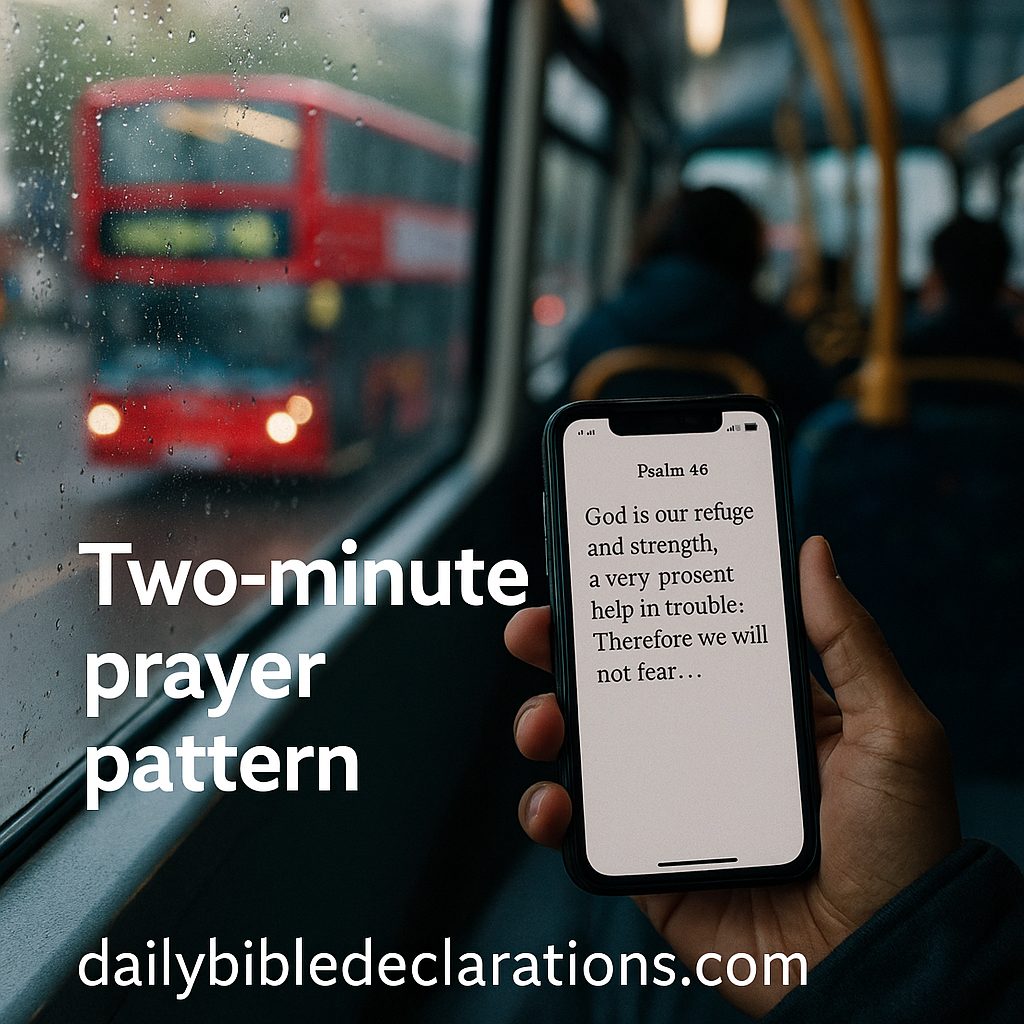 Two-Minute Prayer Pattern