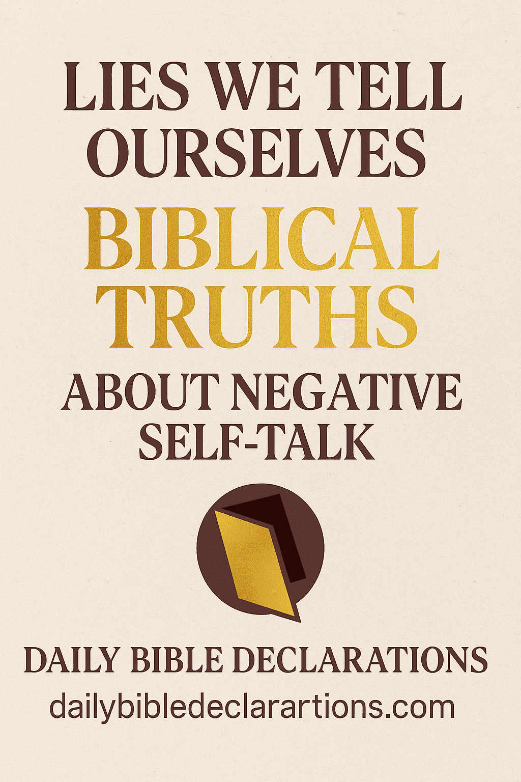 overcome negative self-talk