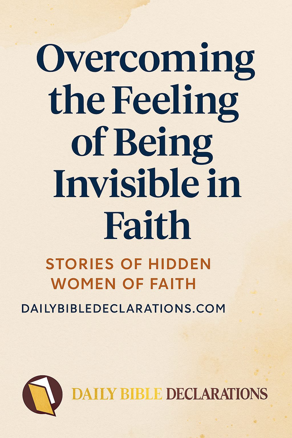 hidden women of faith