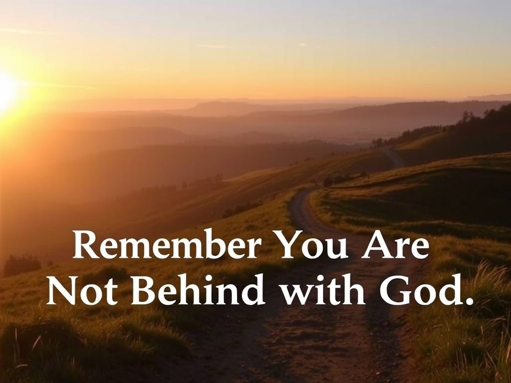 feeling behind in life